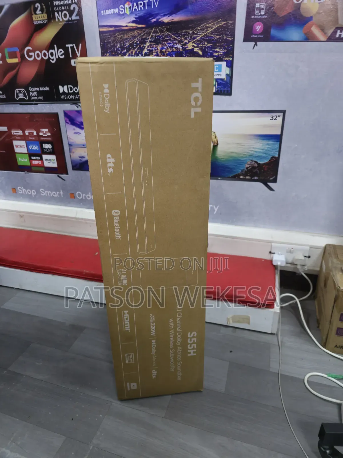 TCL S55h 2.1ch Pro Super Bass Soundbar 220w