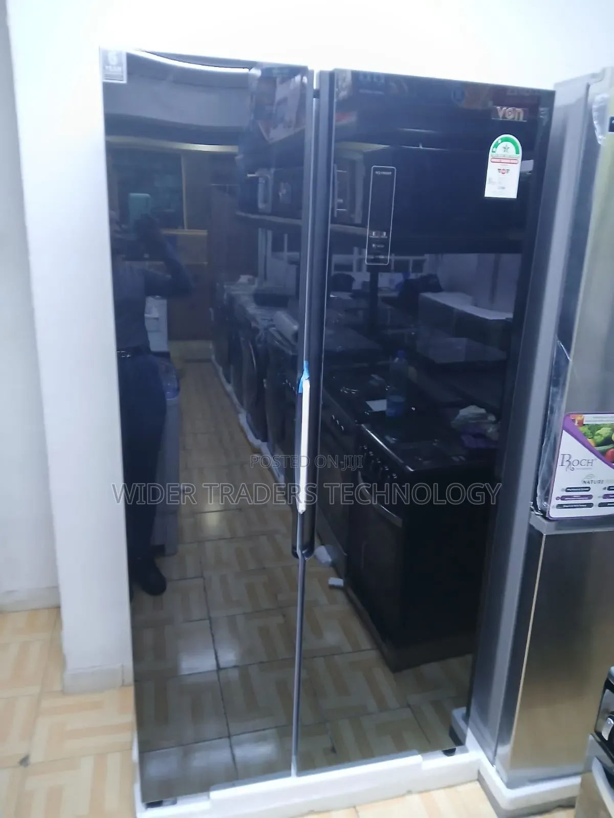Von Side by Side Fridge 
429litres Varz-20nhk