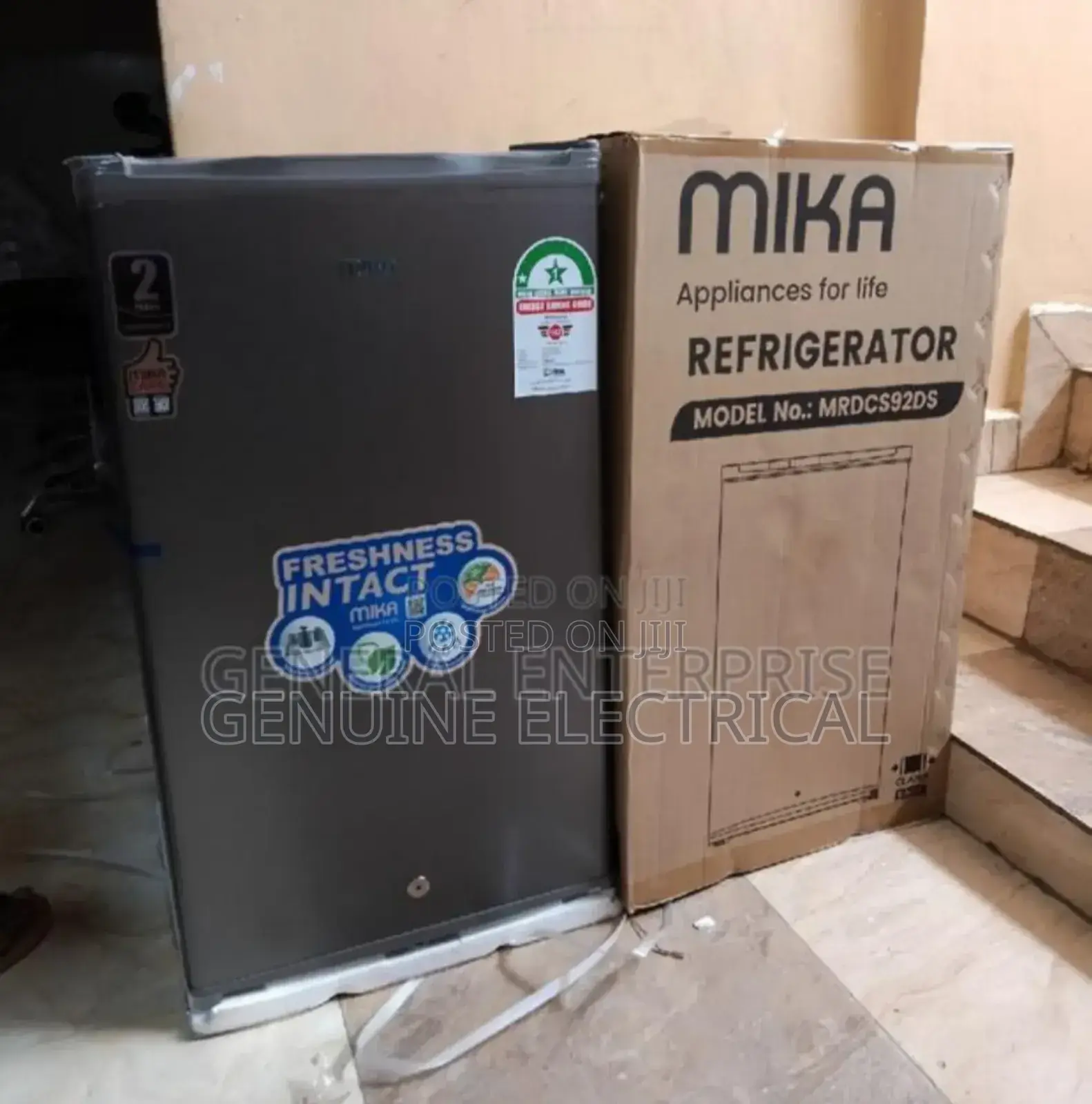 Mika 92litres Single Door Fridge