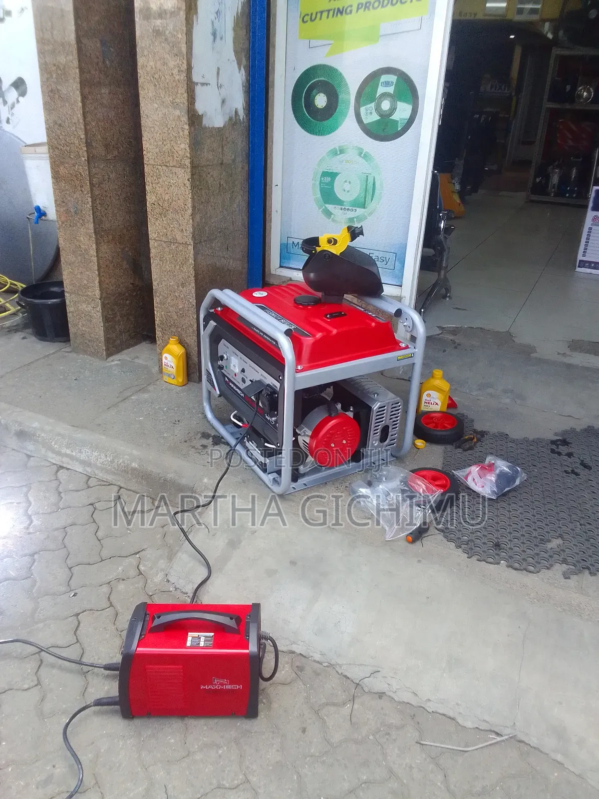 Maxmech Rfs8800e Gasoline Generator