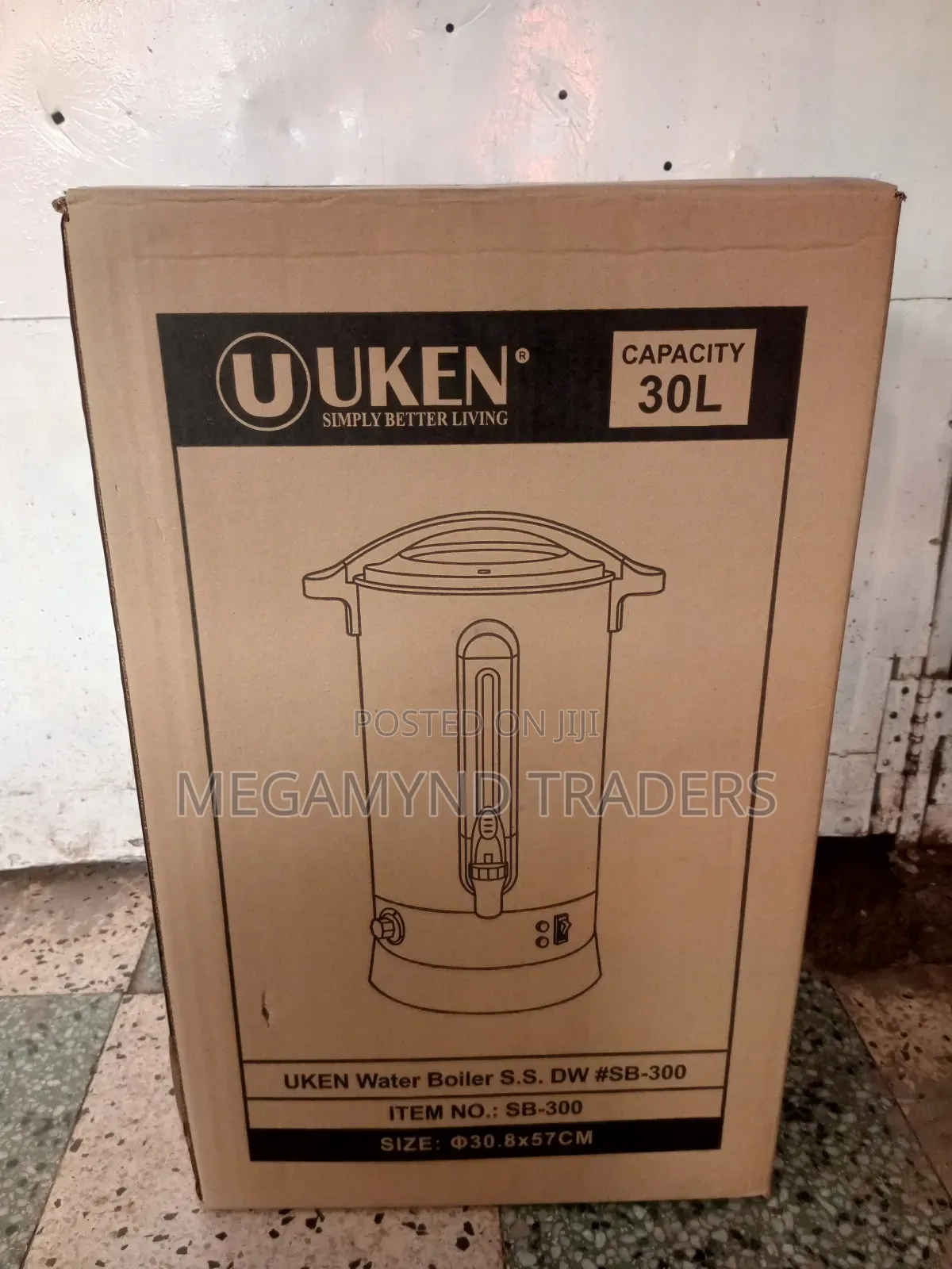 30 LTR Electric Tea Urn/Uken Electric Tea Urn