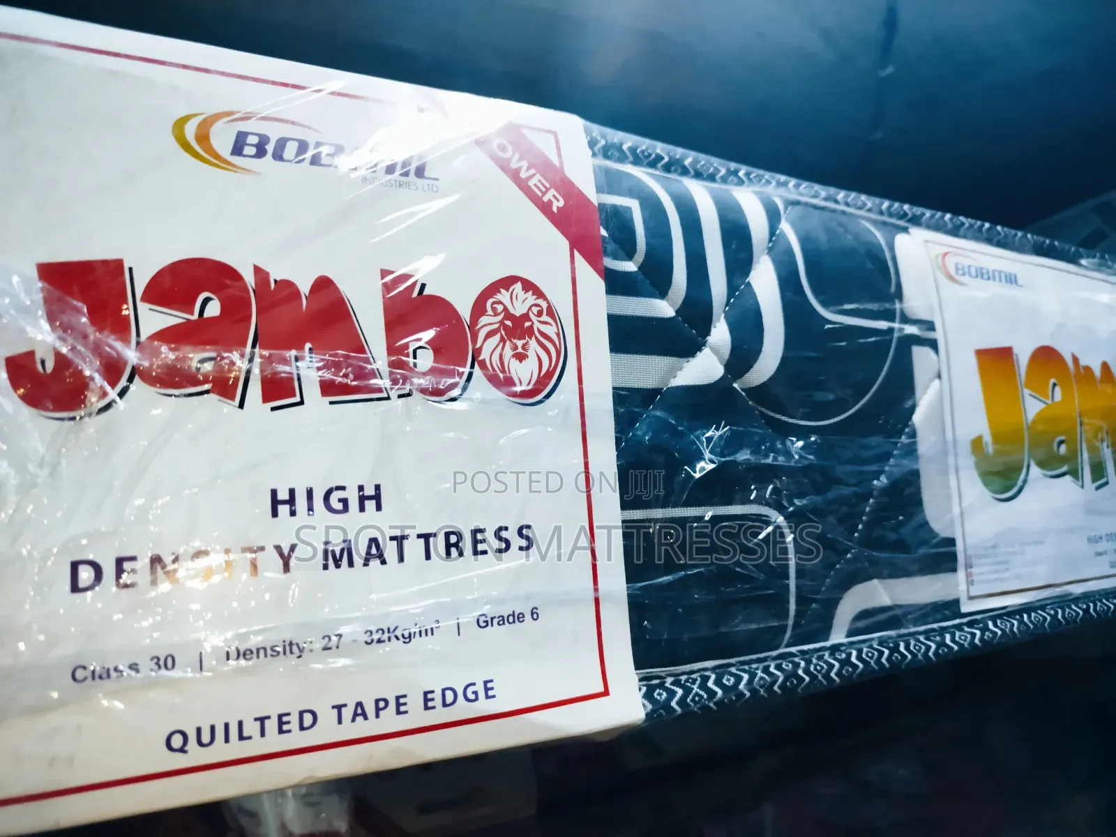 Bobmil High Density Mattresses - 5by6 8" Heavy Duty Quilted.