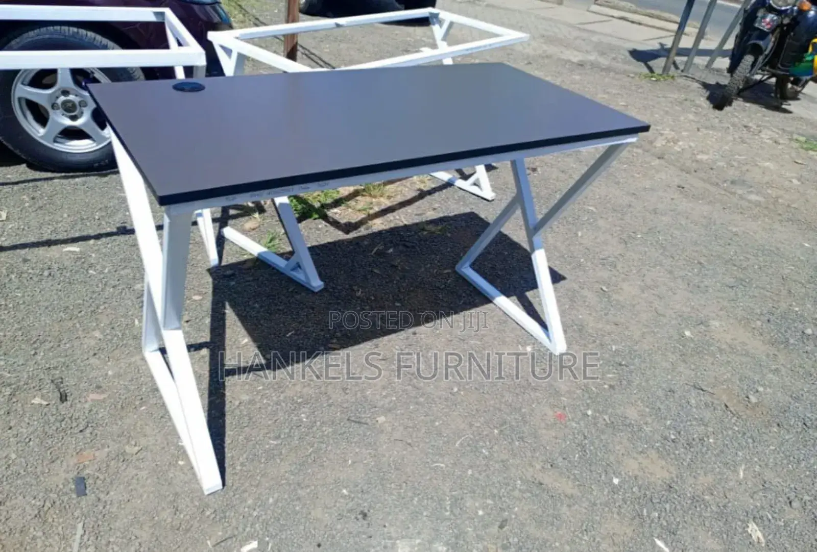 Zig Zag Metallic Desk