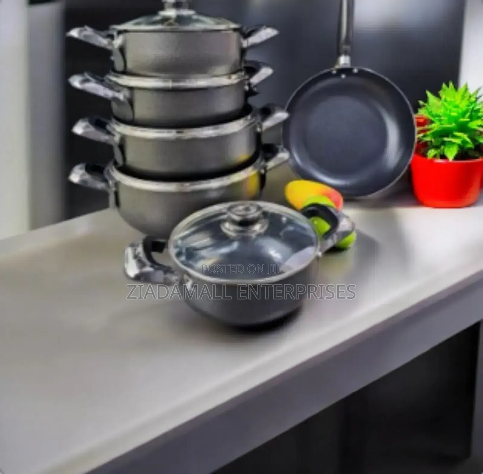 Jamespot Concord 10-Piece Kitchen Cookware Set
