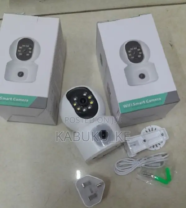 Dual Lens Wifi Smart Baby Monitor Camera CCTV Camera