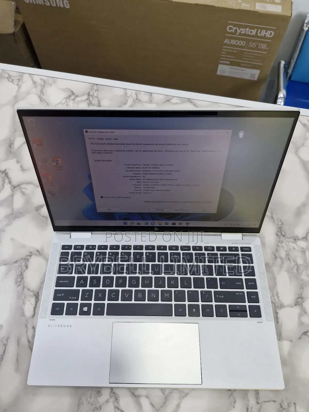 Laptop HP EliteBook x360 1040 G7 16GB Intel Core i7 SSD 500GB