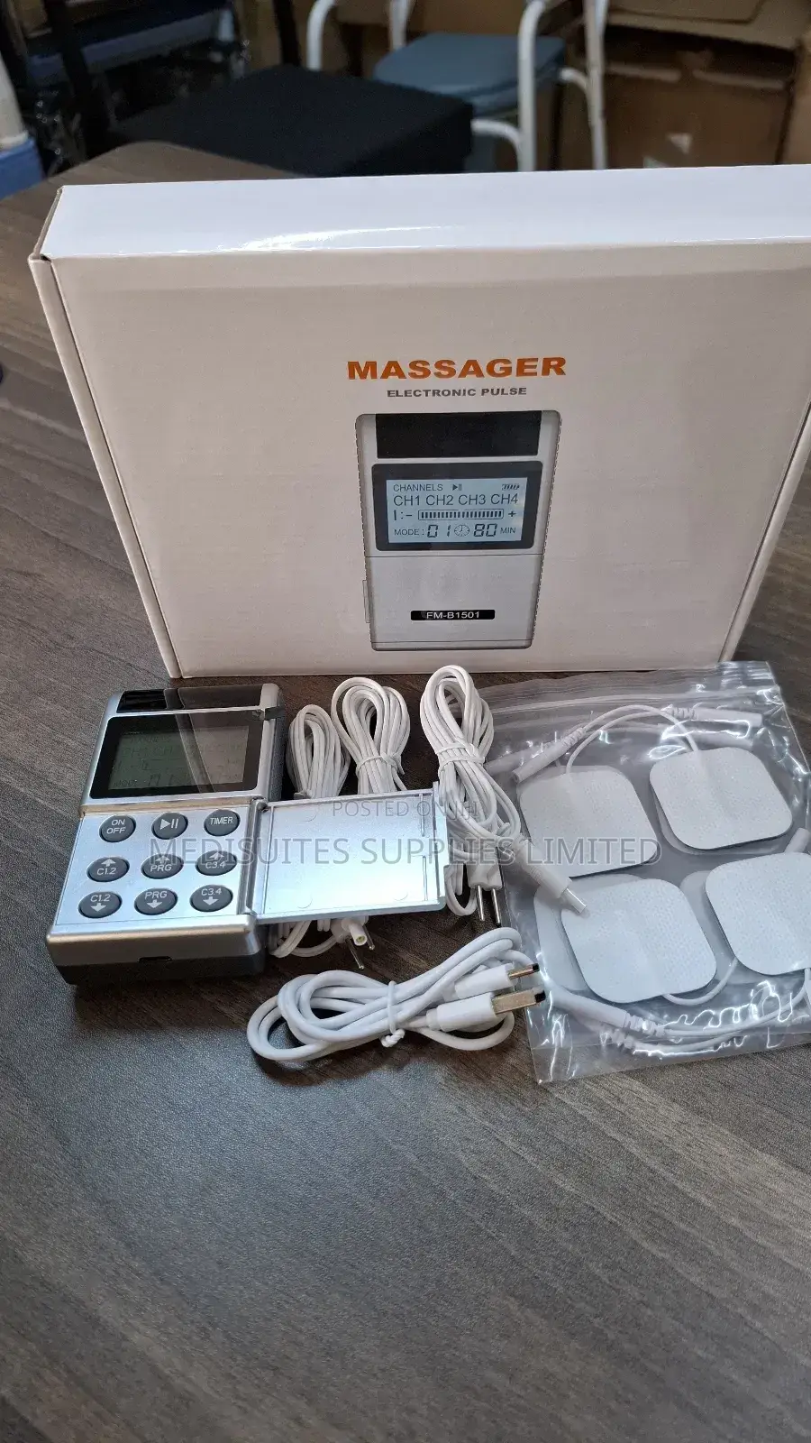 Rechargeable Tens Machine  With Ems