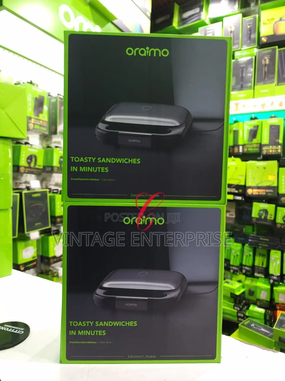 Oraimo Smart Sandwich Maker Osm-201a 750w