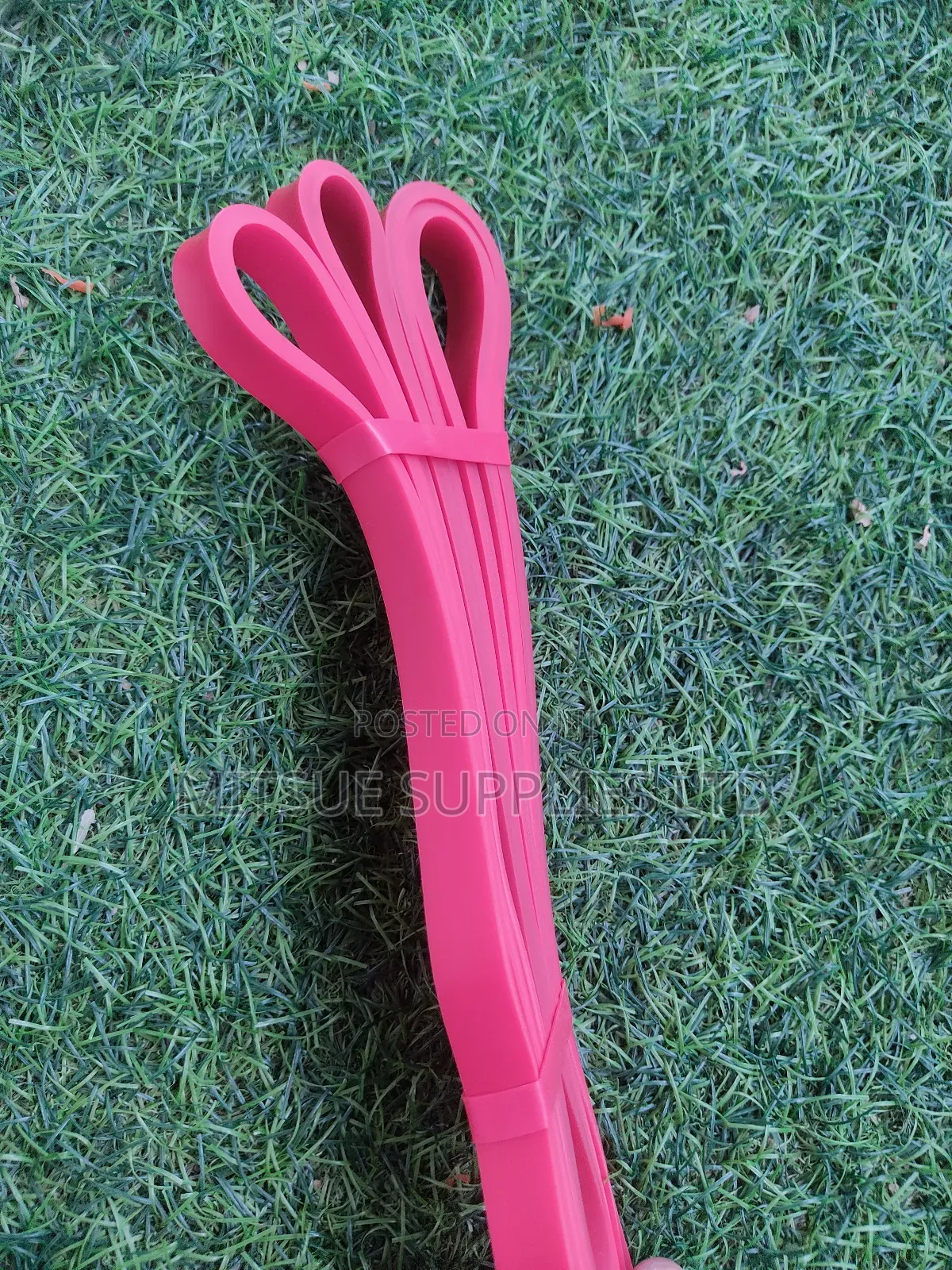 Multipurpose Fitness Resistance Latex Loop /Band 1.3cm Red