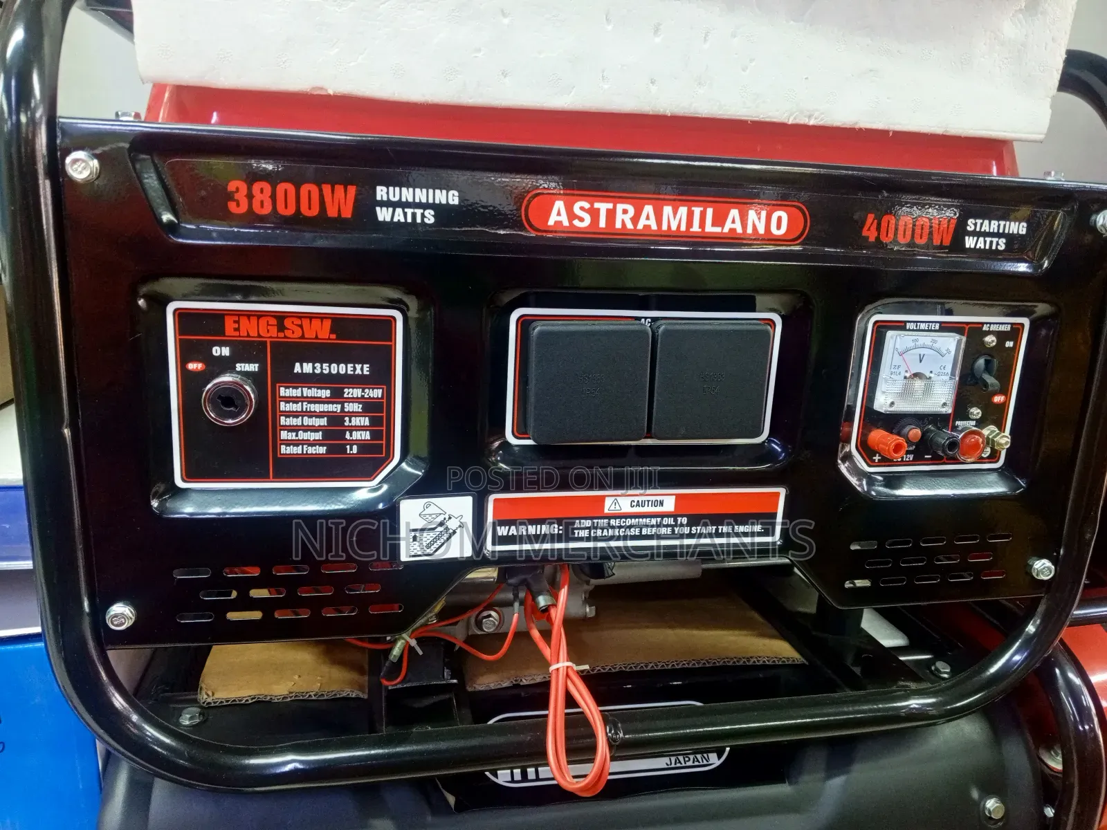 Astramilano 4kva Key Start Generator