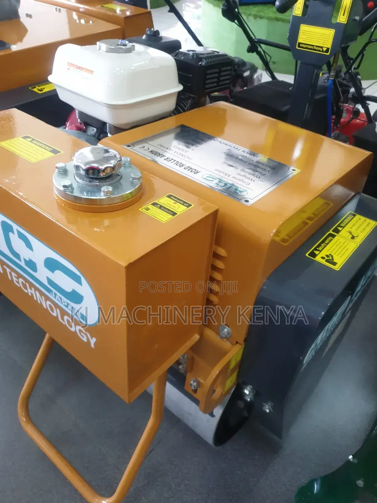 Honda Engine Single Drum Roller