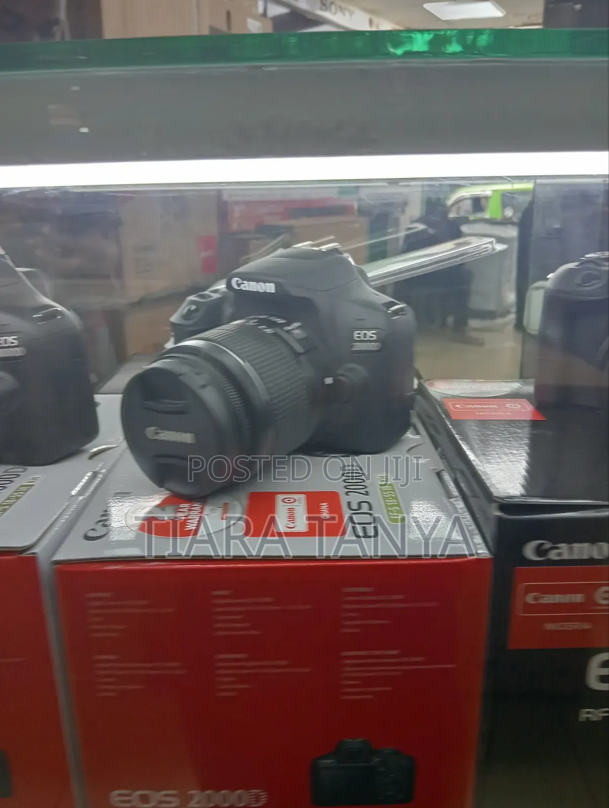 Canon Eos 2000d DSLR Camera With Ef-S 18-55