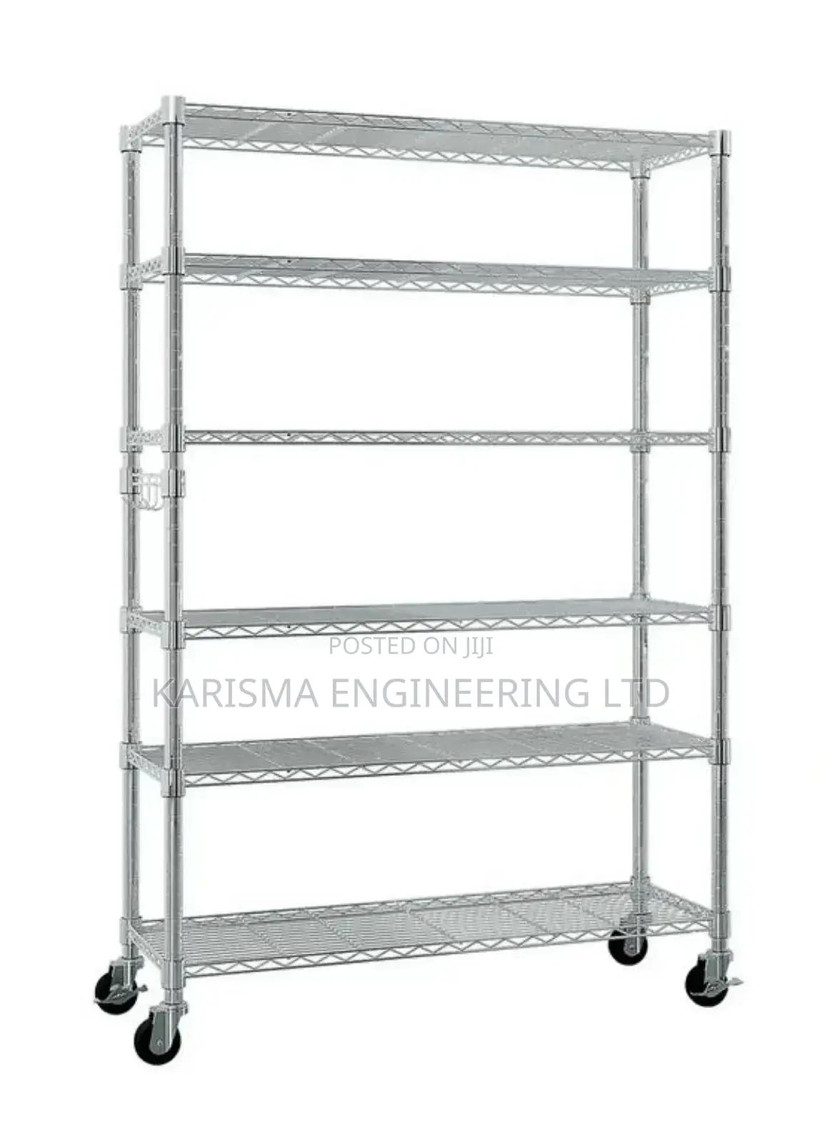 Six Tier Stainless Steel