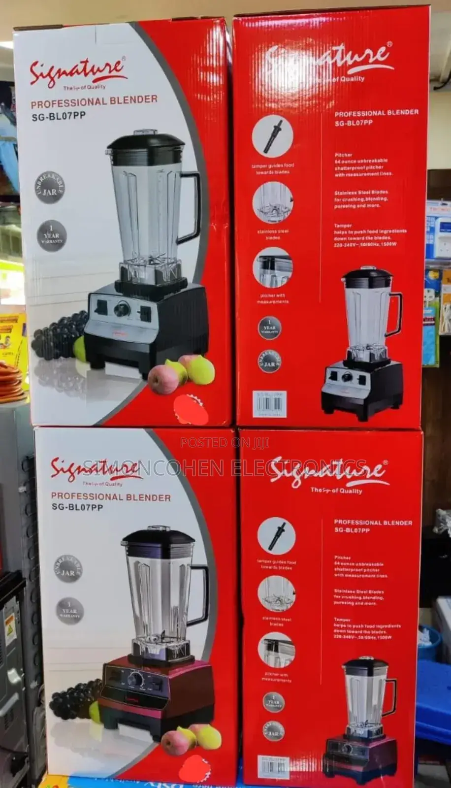 Signature Commercial Blender 2litres