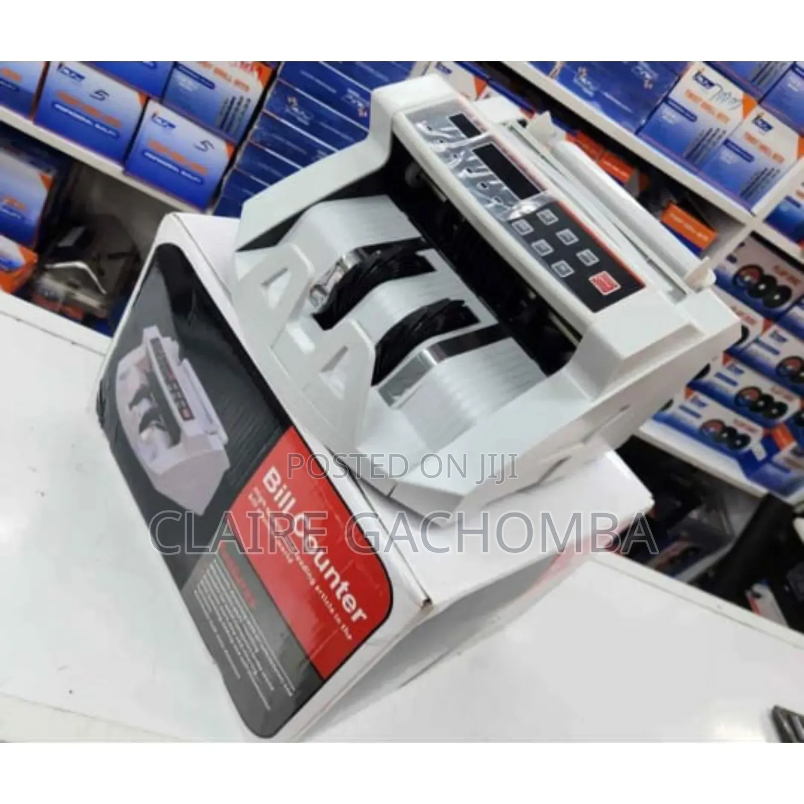 LCD Money Count Bill Cash Notes Counter Machine Bank