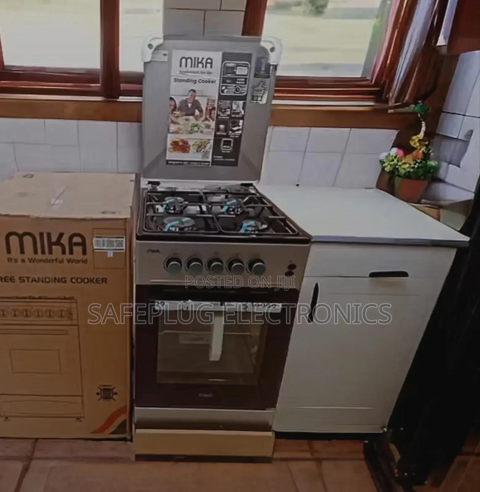 50×60 - Mika Full All Gas Free Standing Gas Cooker