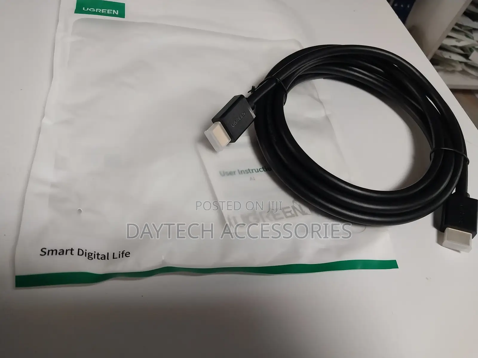 Ugreen Hdmi Cable Male to Male Black 5m