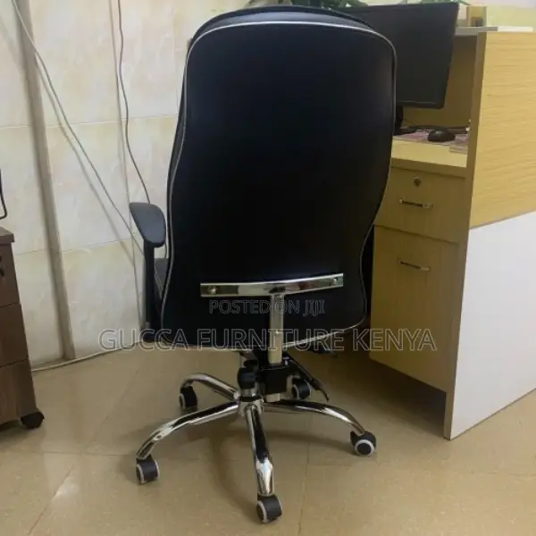 Office Chairs: Generic Leather Boss Office Home Chair