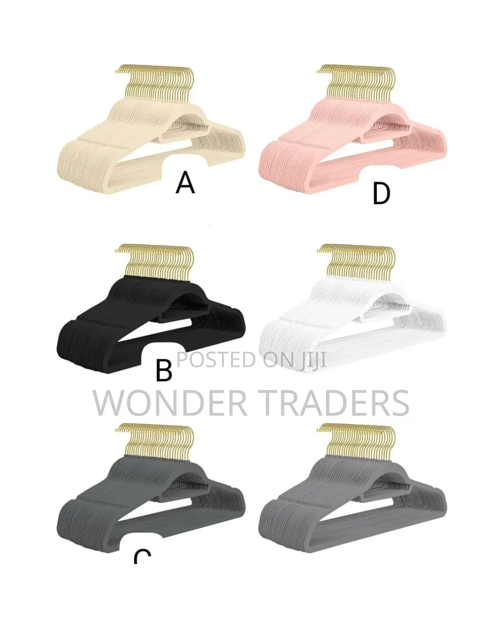 Velvet Hangers 360degrees Rotatable Pack of 10*
Black,Grey