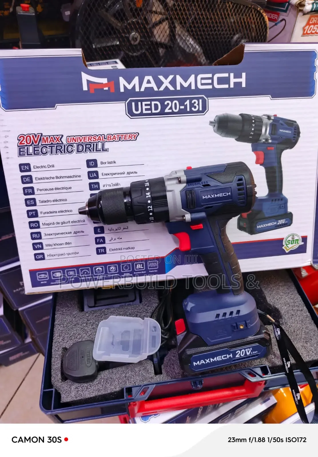 Cordless / Brushless Impact Drill 20v