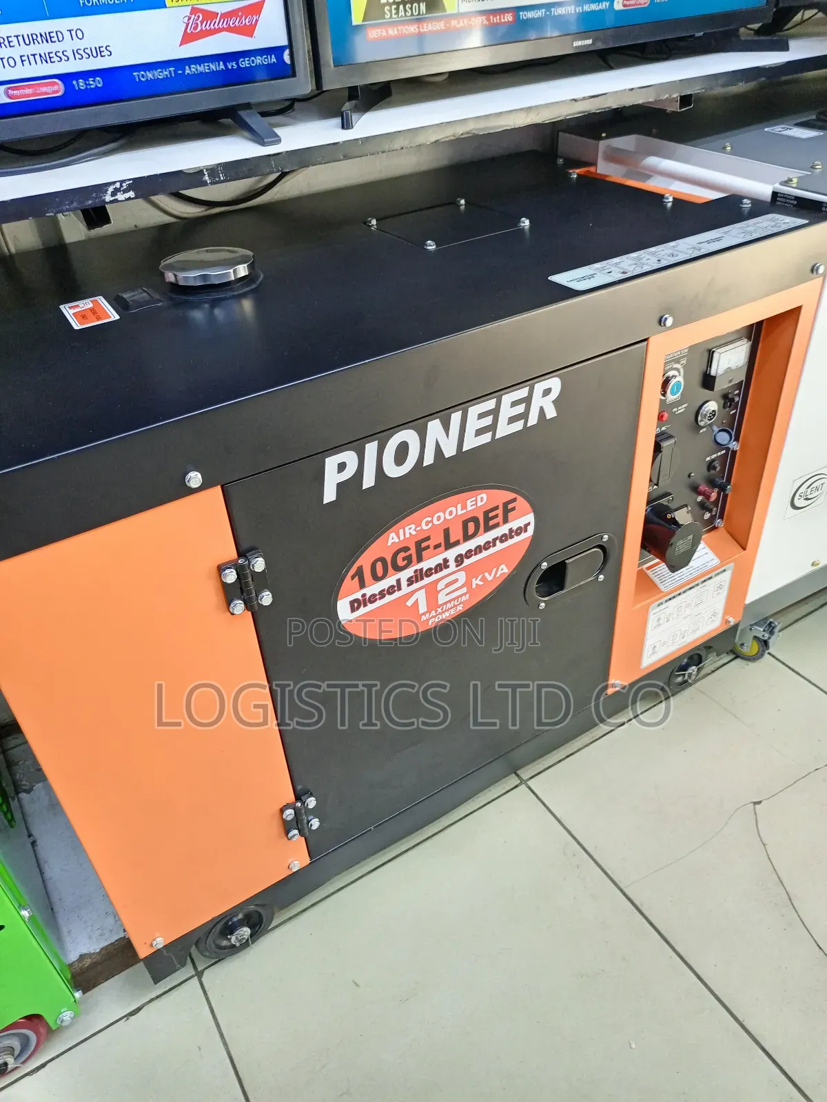 Pioneer 12kva Air-Cooled Silent Automatic Diesel Generator