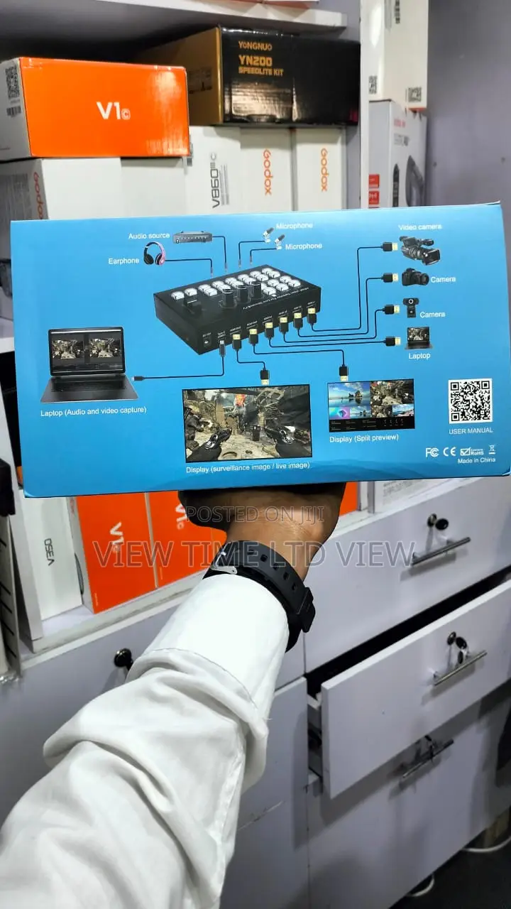 4 Channel Hdmi Video Switcher for Multi Camera Type C Record
