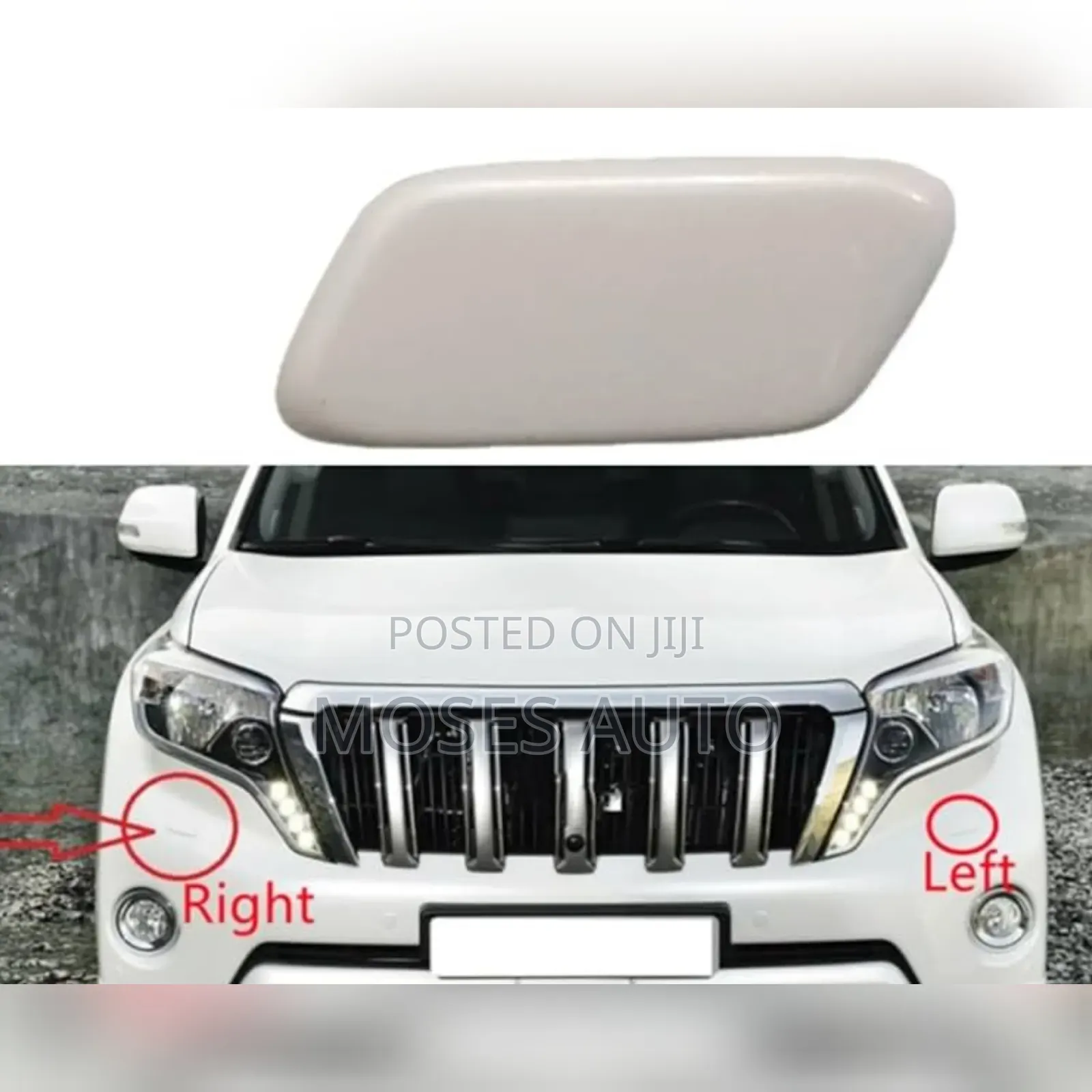 Prado 150 Washer Jets Nozzle Covers