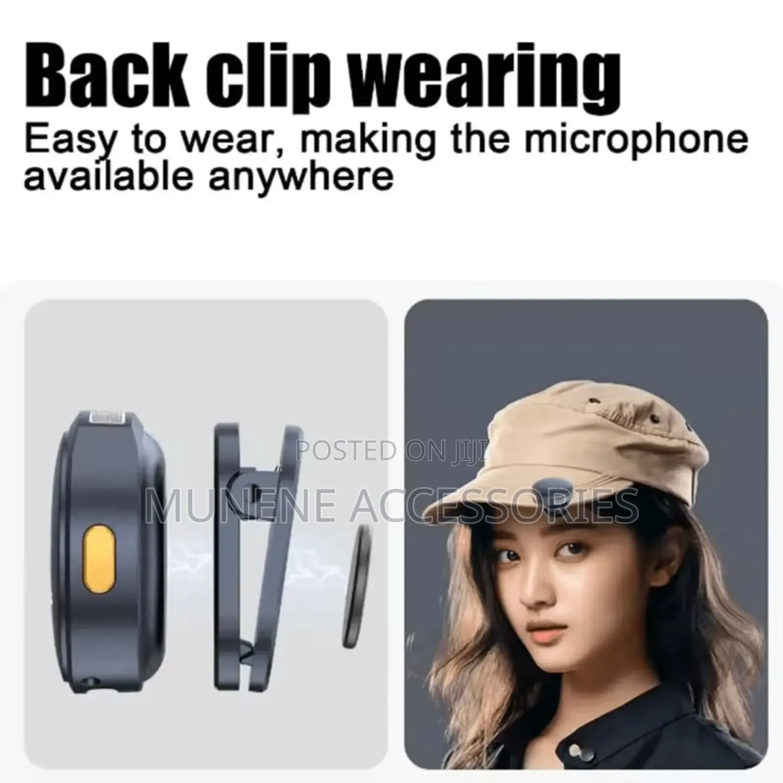 Wireless Dual Microphone With Usb C Receiver Charge Case