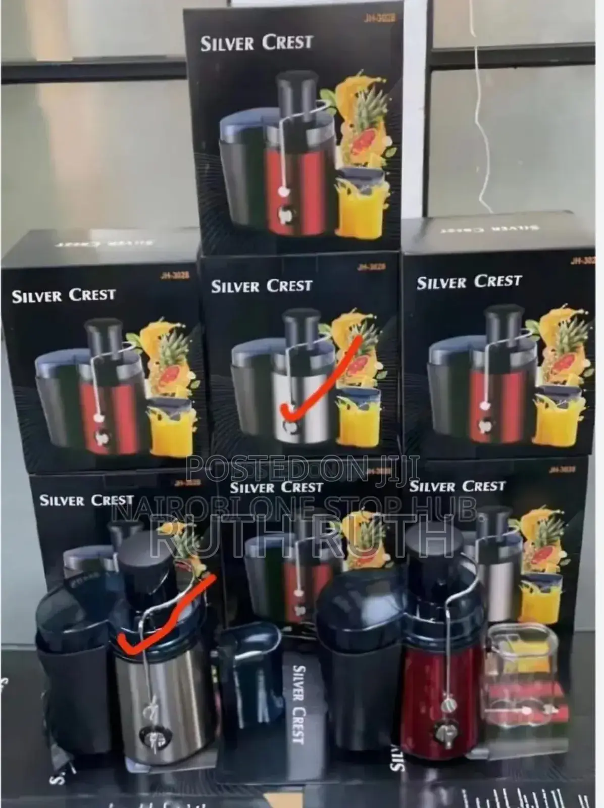 *800 Watts Silver Crest Juicer*
