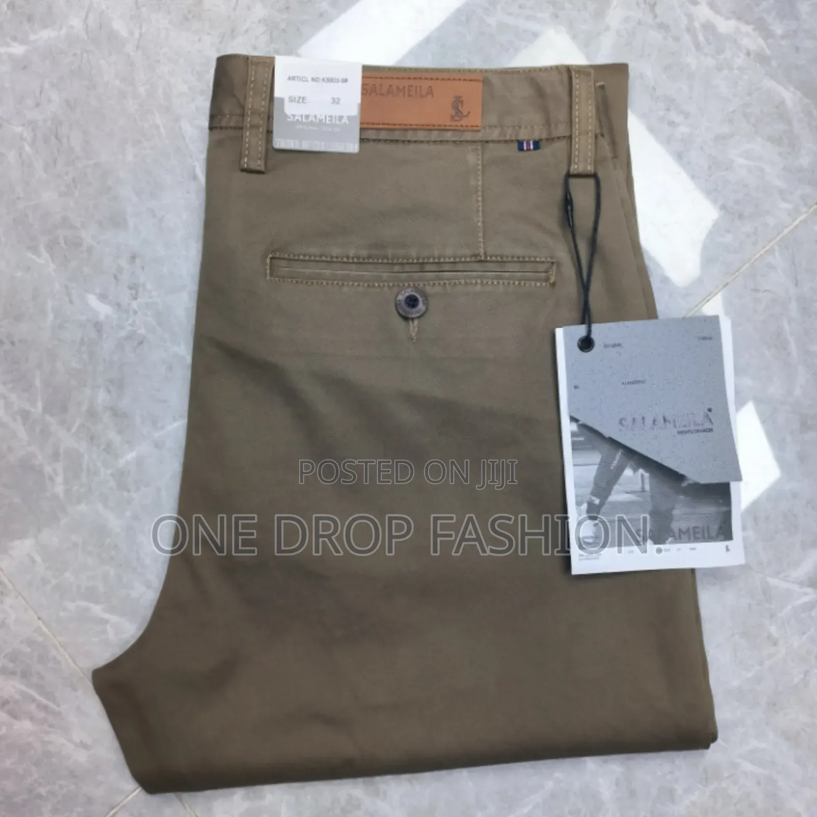 New Plain Formal/Casual Khaki Trousers