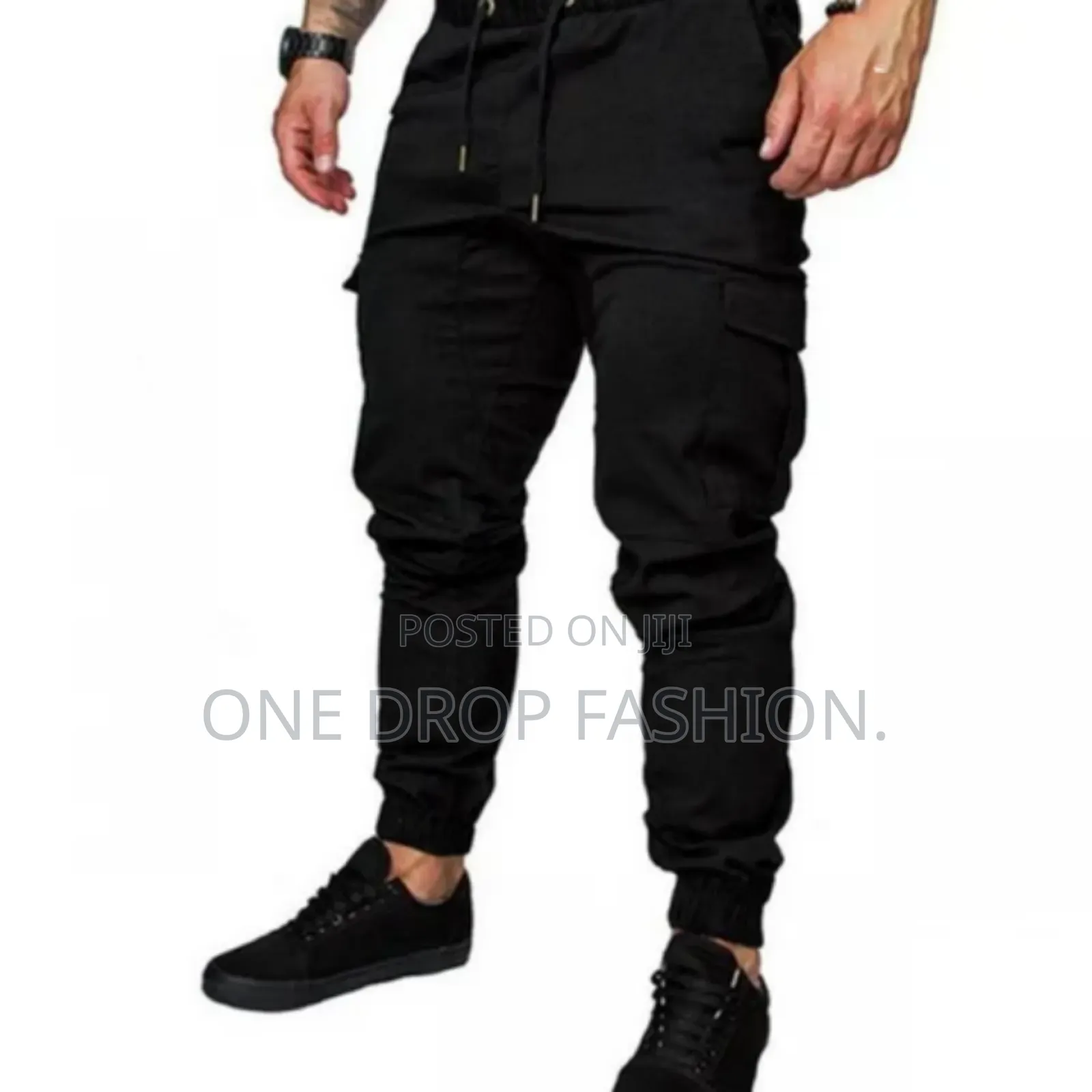 Grey/Black/Beige/Jungle Cargo Pants