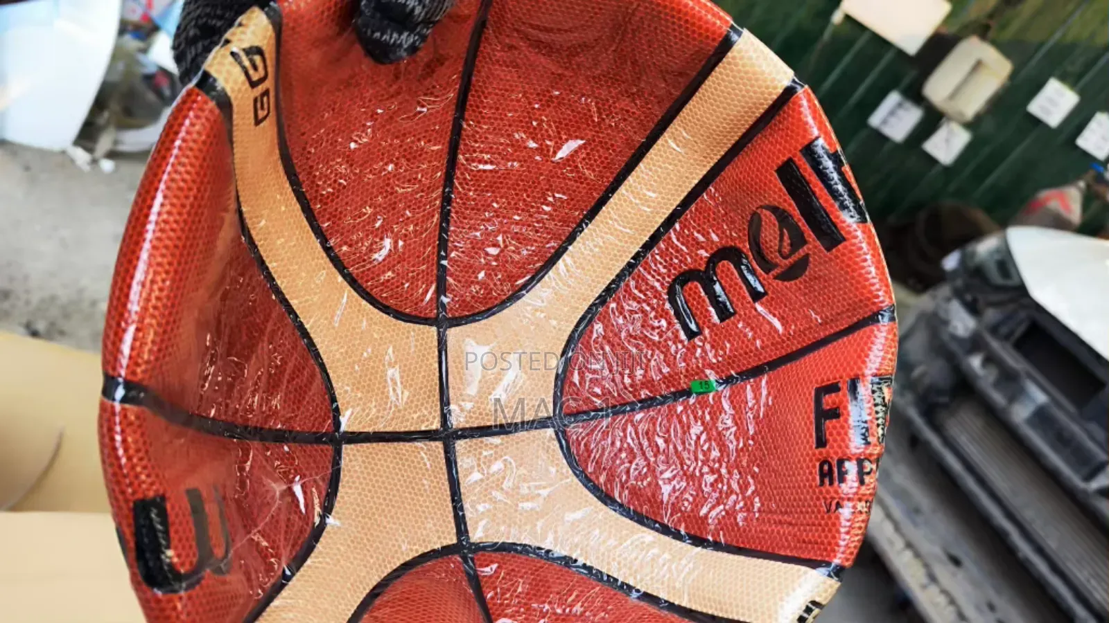 Competition-Grade Basketball Premium Composite Leather