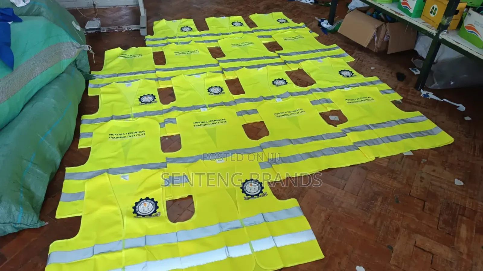 Reflector Vest Branded For Election