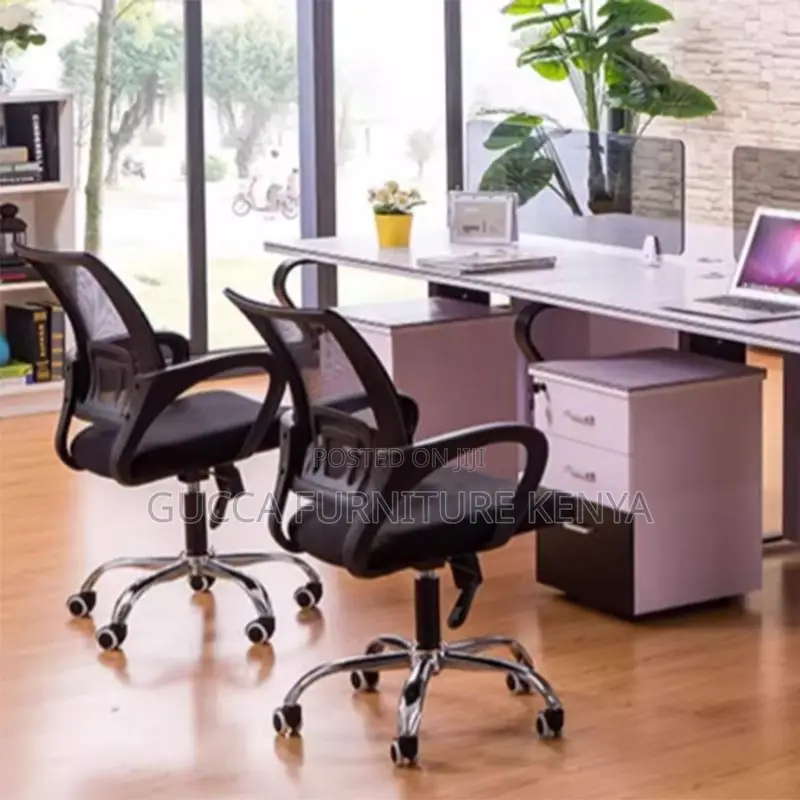 Office Chairs:Adjustable Nylon Ergonomic Upholstered Chair
