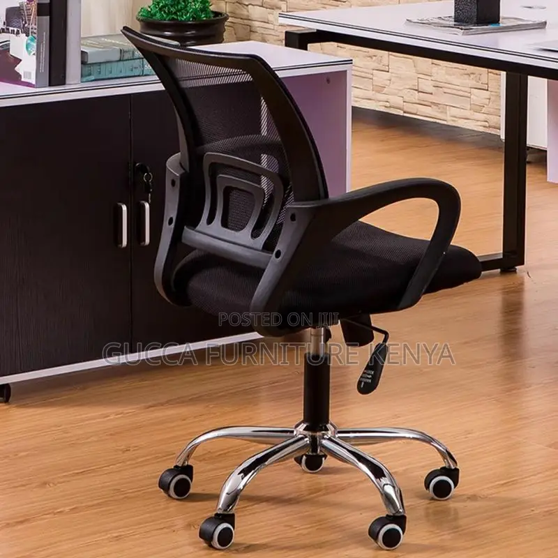 Office Chairs:Adjustable Nylon Ergonomic Upholstered Chair
