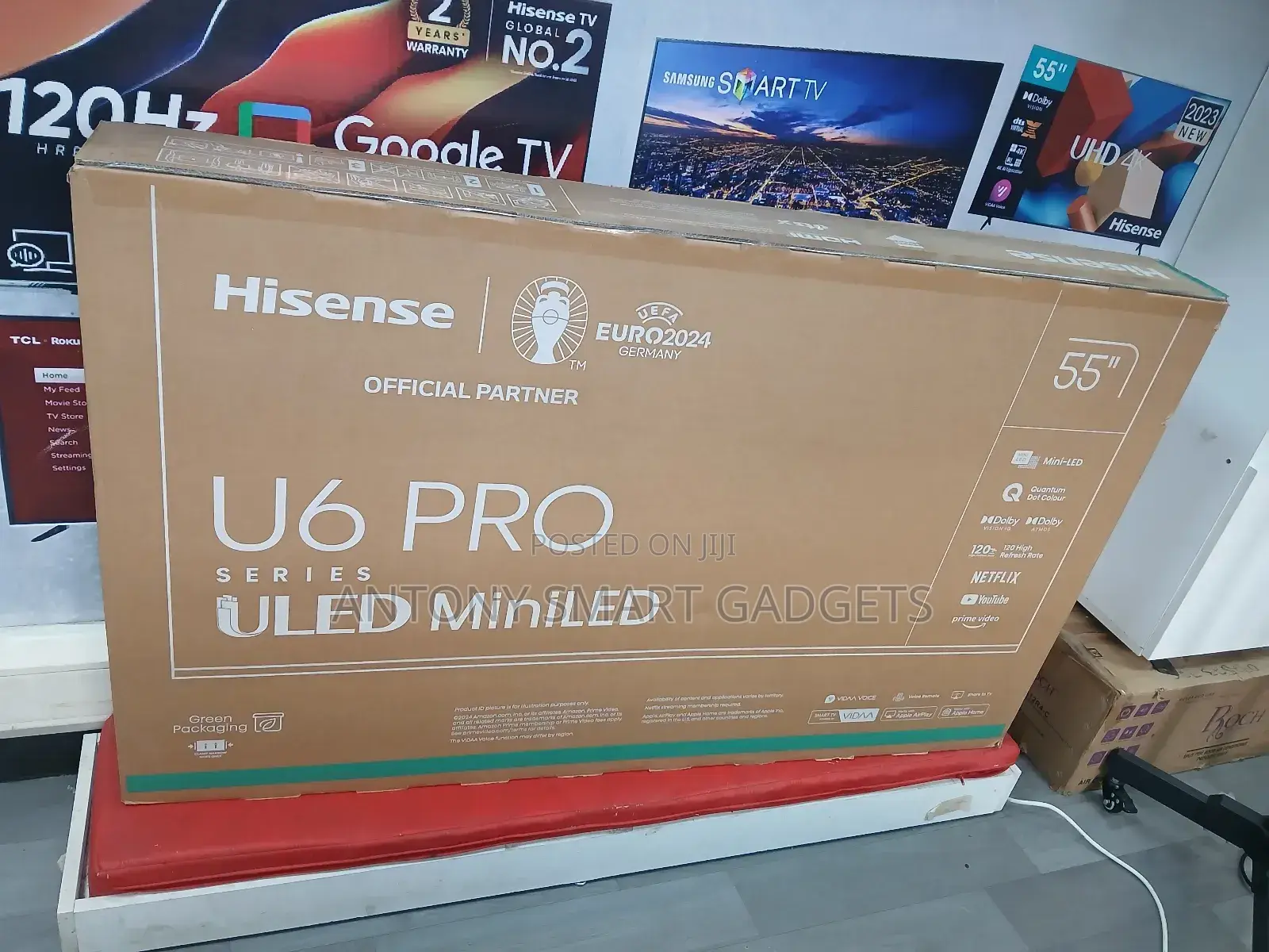 Hisense 55 Inch Uled Pro Mini-Led Tv 55u6n