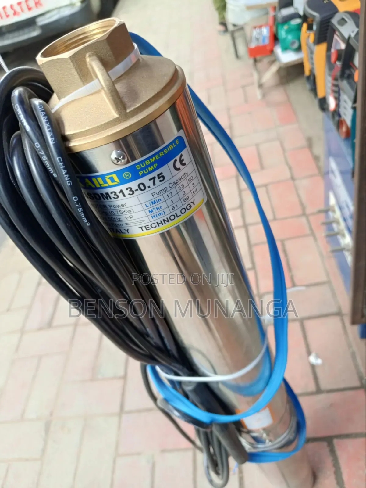 1hp Submersible Water Pump Kairu