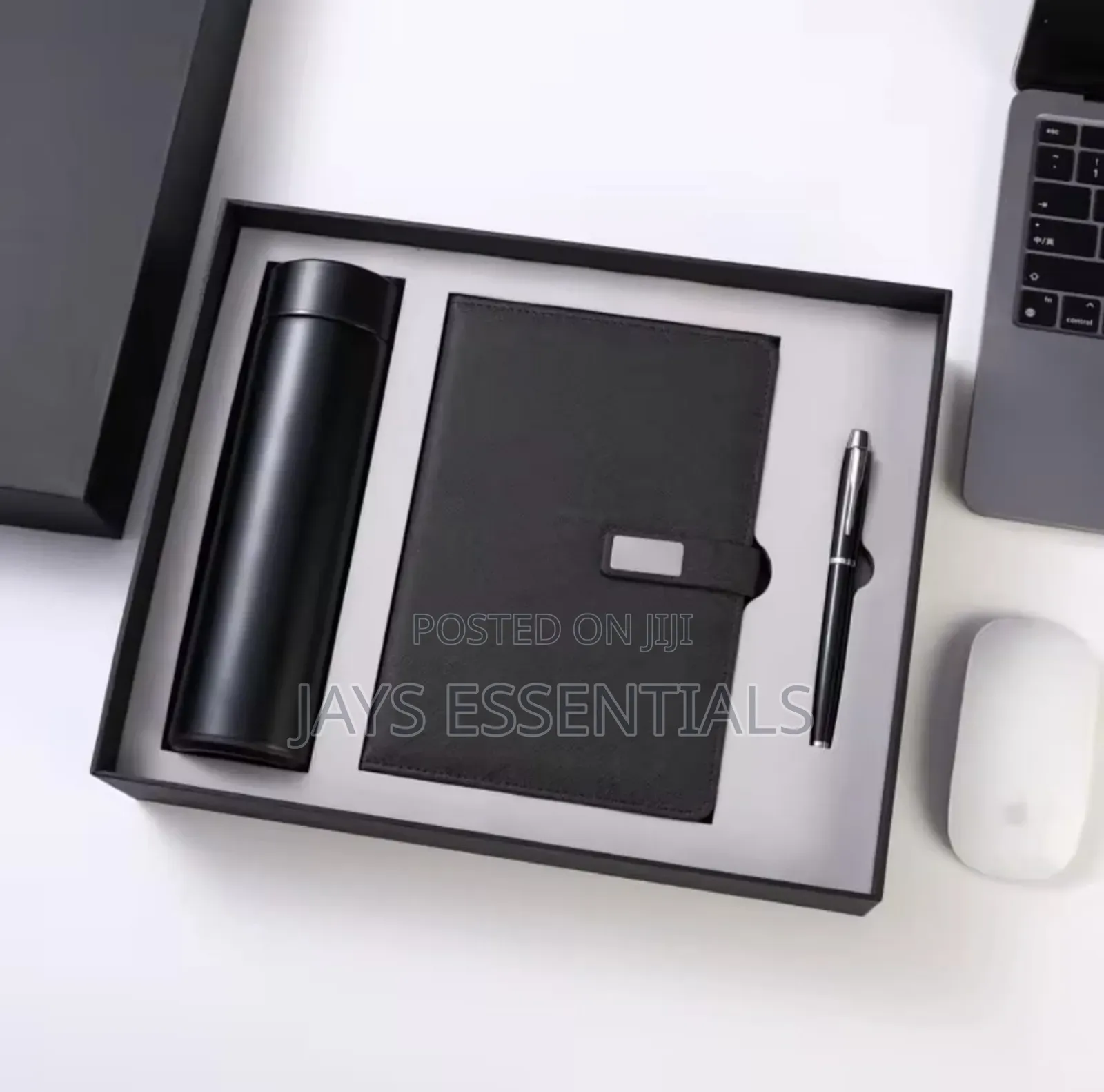 3pc Luxury Notebook Thermal Mug Gift Set
