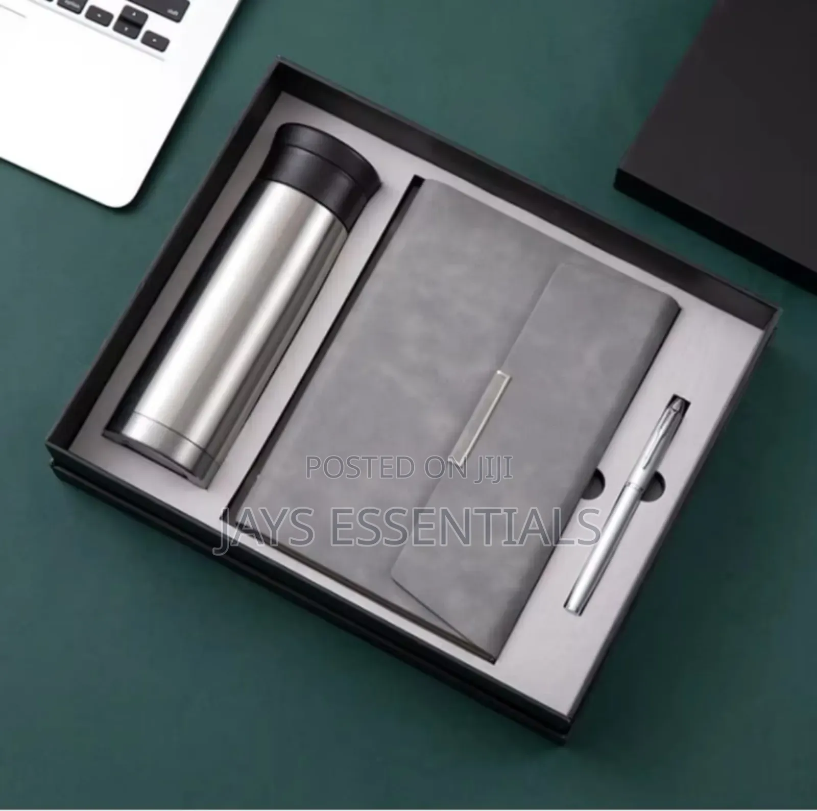 3pc Luxury Notebook Thermal Mug Gift Set