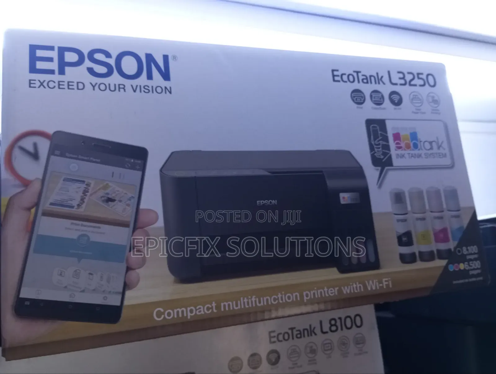 Ecotank L3250 / Ecotank L3350 Inkjet Wireless and Brand New