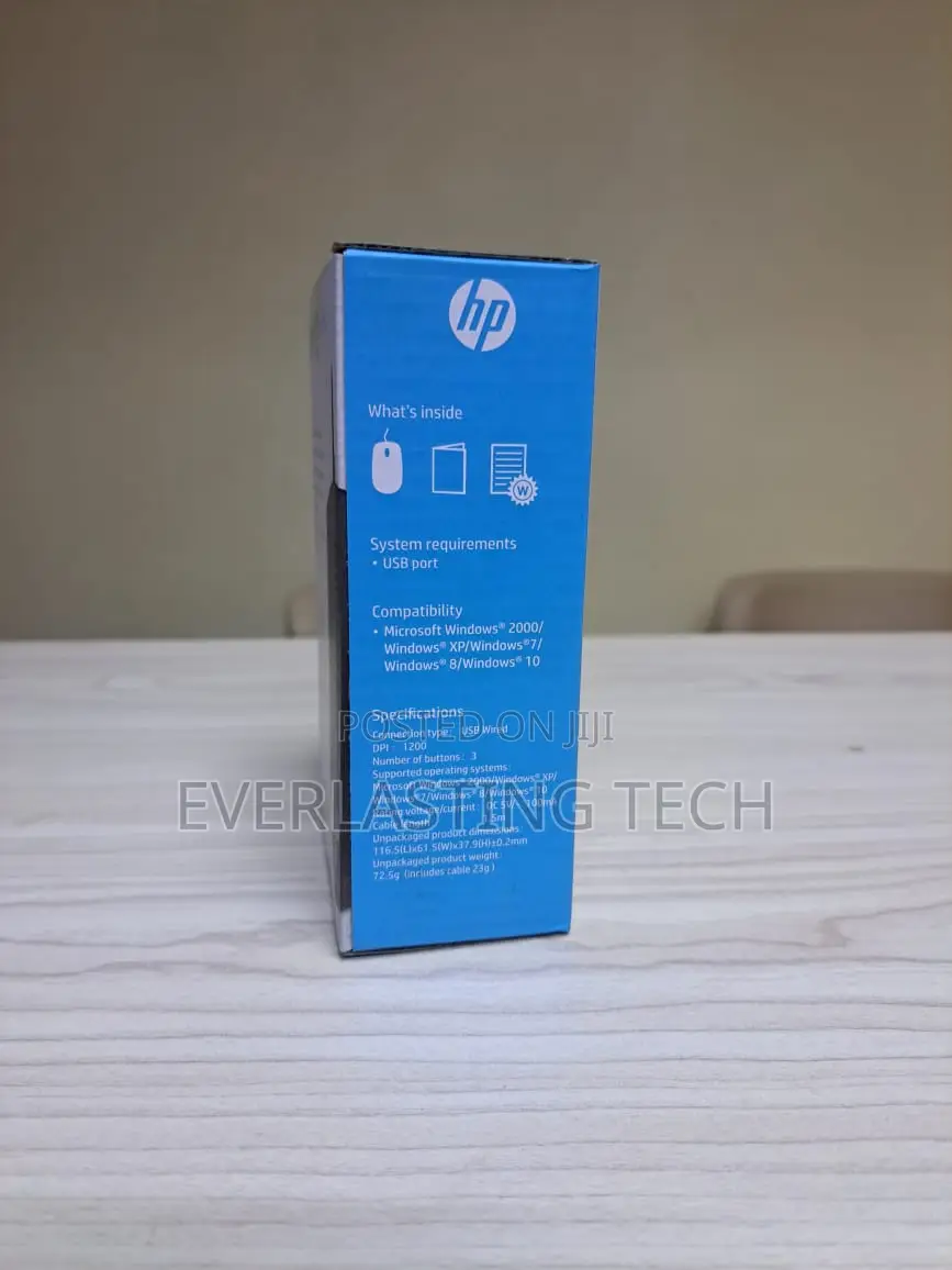 Hp Usb Gaming Mouse M260 Black