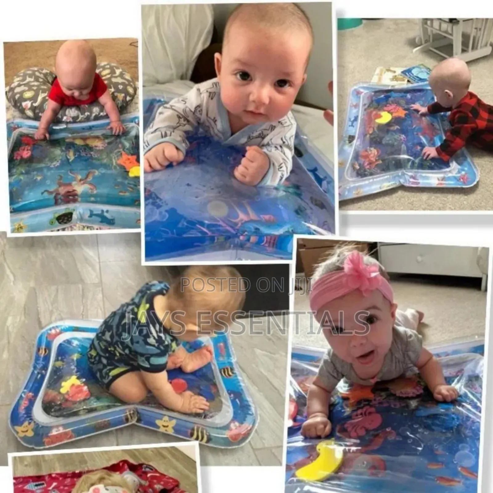 Baby's Tummy Time Inflatable Water Mat