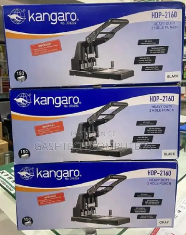 2160 Heavyduty Kangaroo Paper Punch