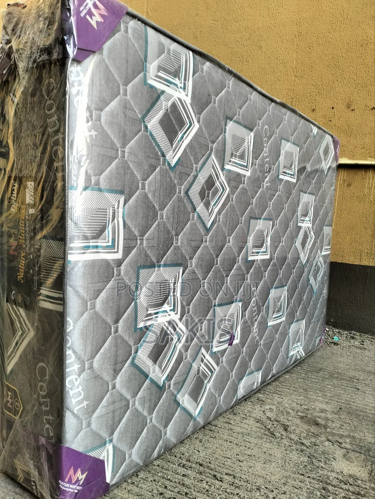 6 X 6 X 10" Fibre Quilted High Density Mattresses