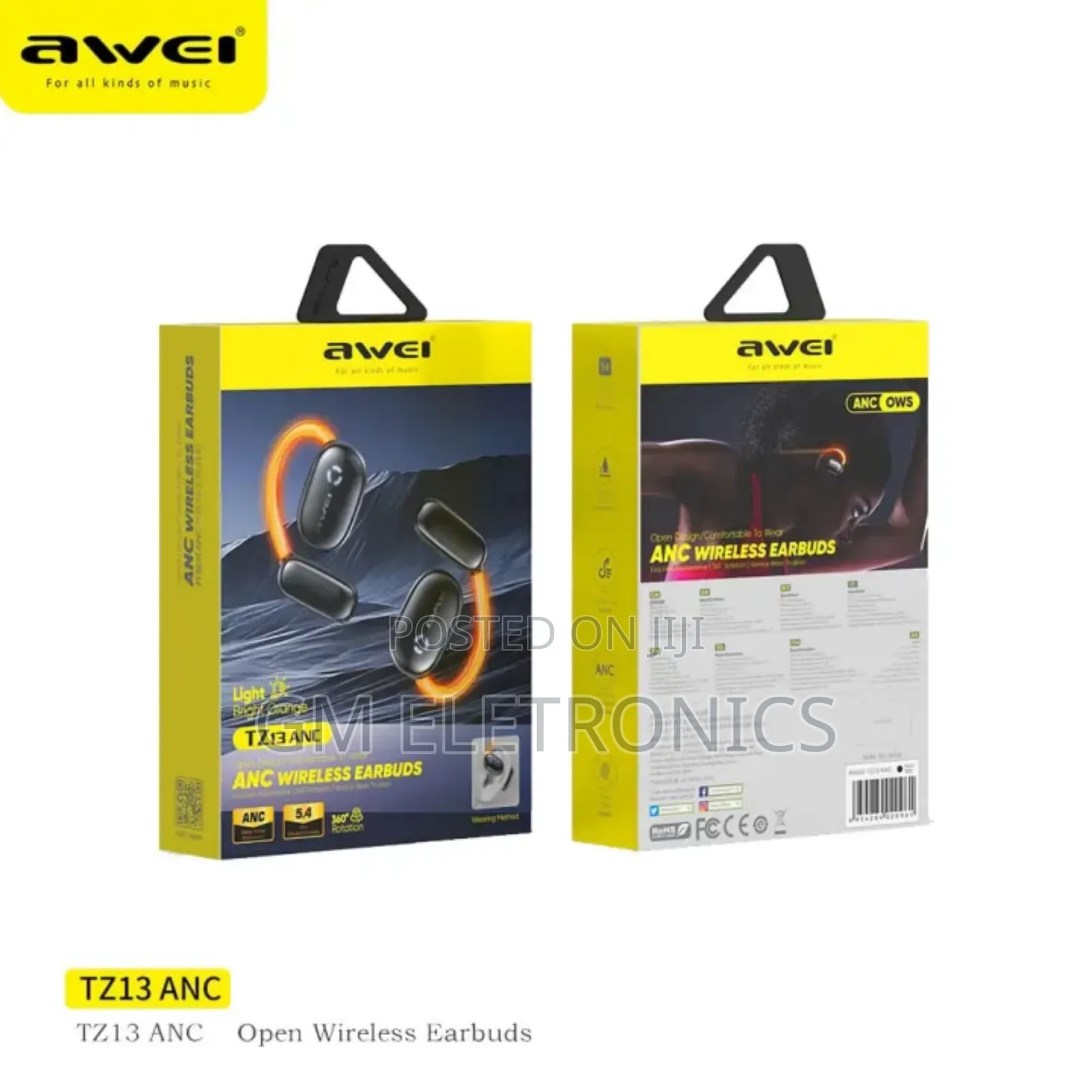 Awei Tz-13 Anc Wireless Ear Buds.