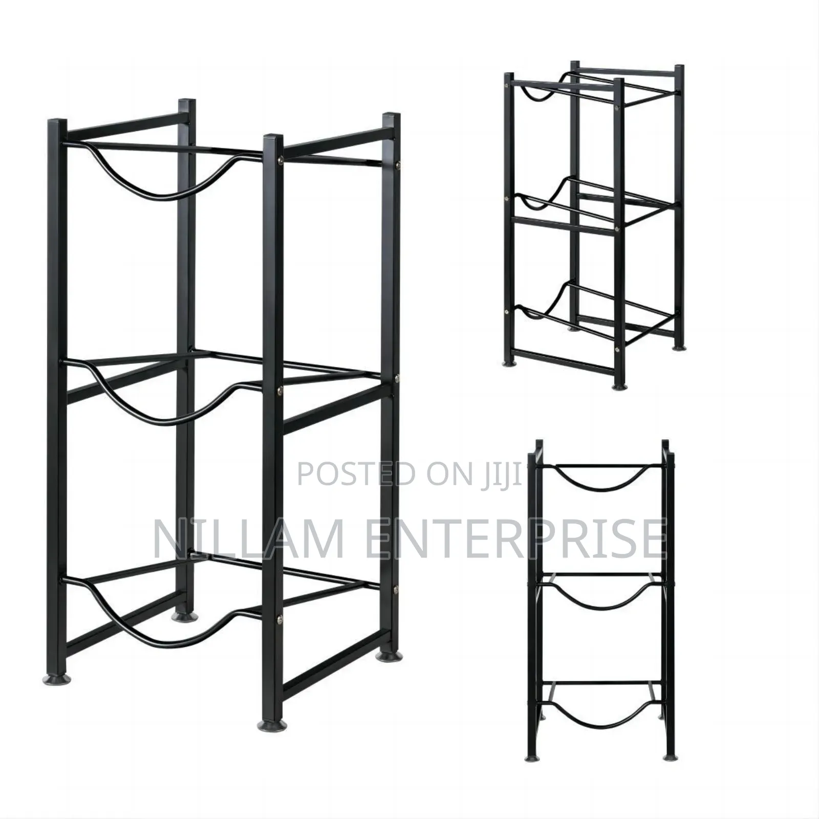 3 Tier Water Bottle Holder Rack