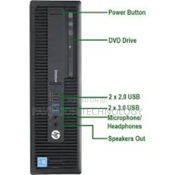 Desktop Computer HP EliteDesk 705 8GB AMD A8 HDD 500GB