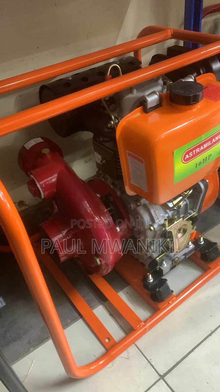 Astra Milano 16hp High Pressure Water Pump