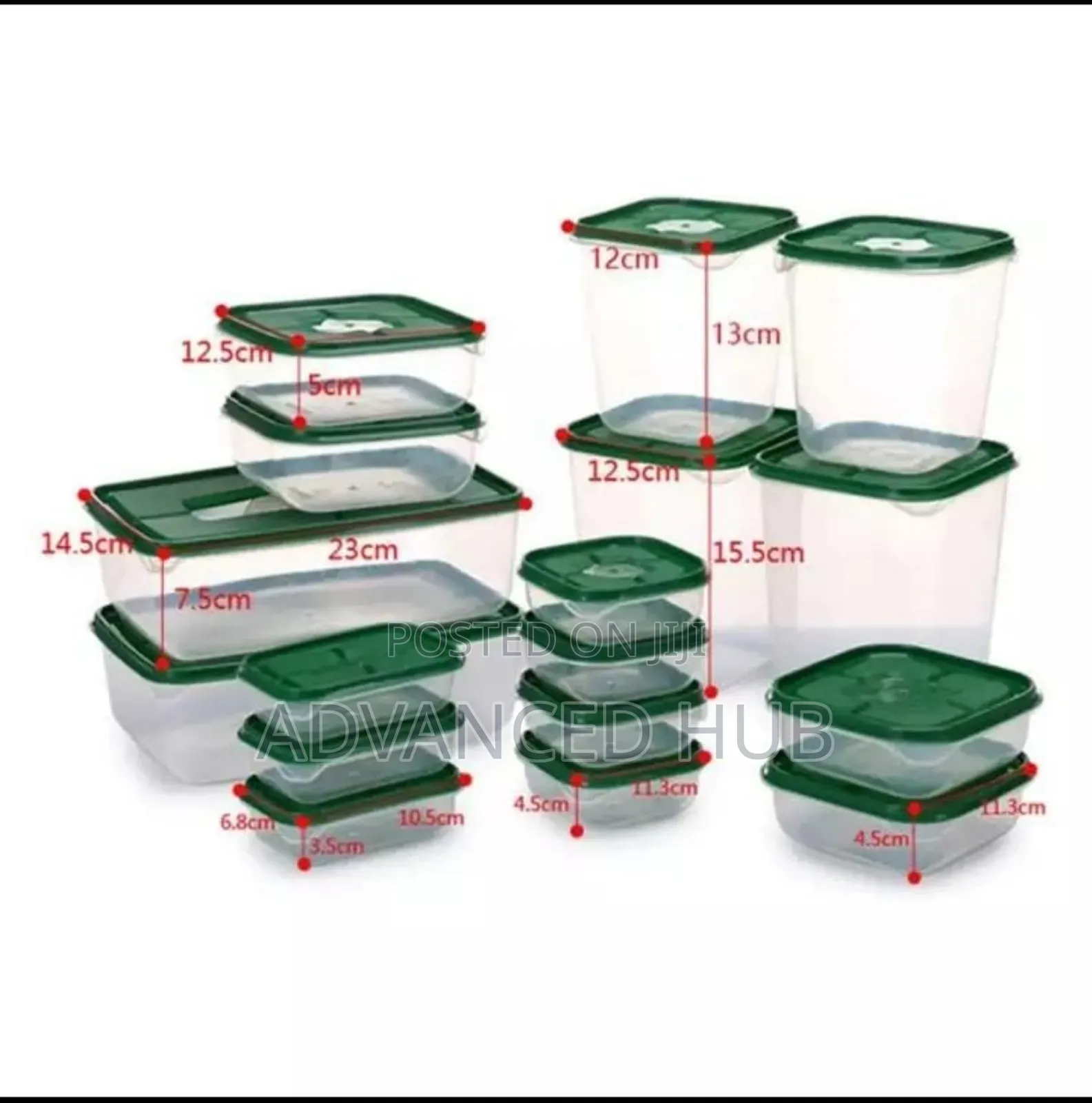 17pc Food Storage Boxes