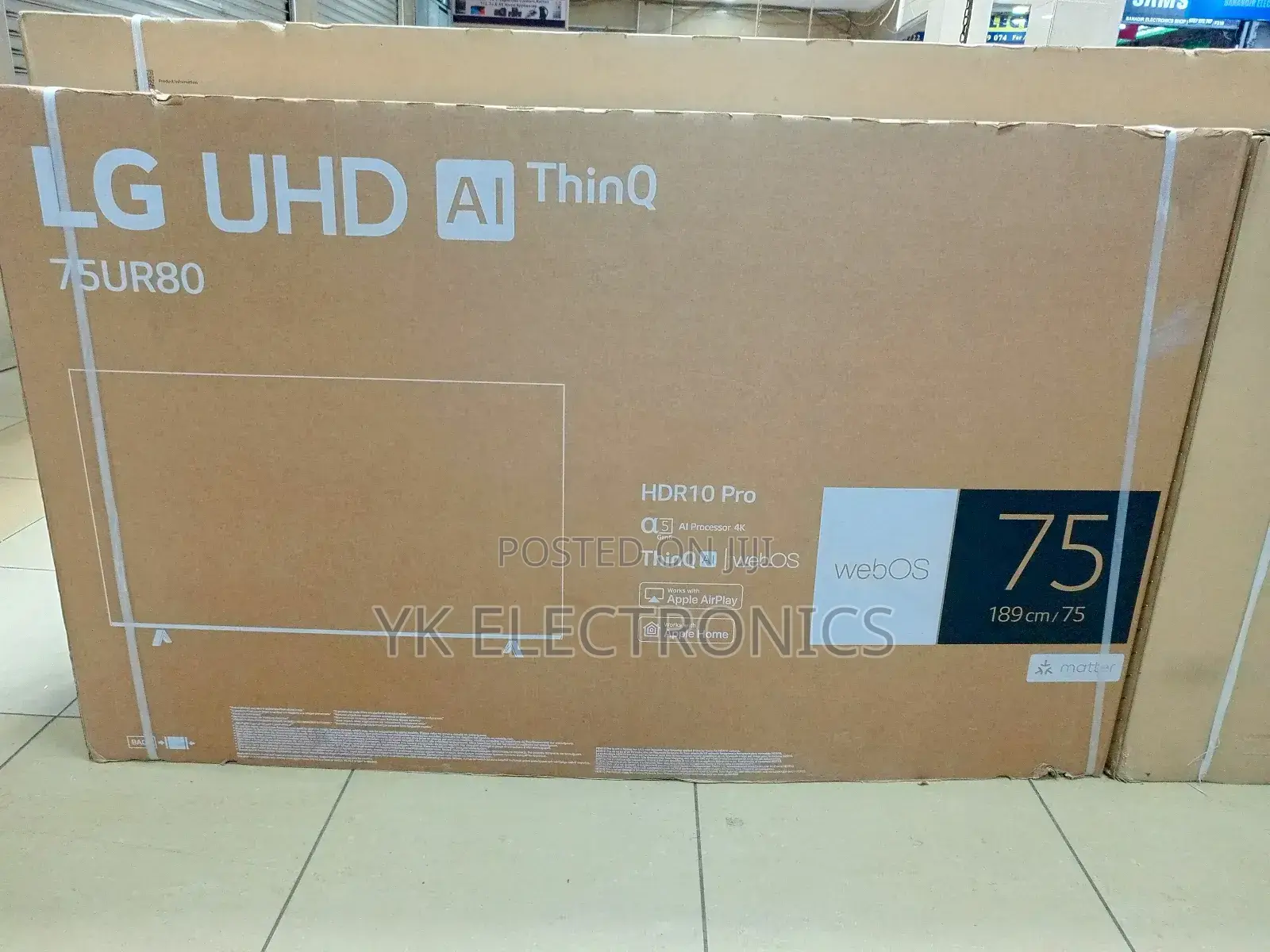 Lg 75′′ 75ur80 Smart Uhd Tv
